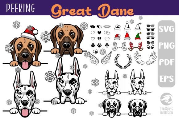 Download Great Dane PNG, SVG, Clipart &amp; Cutfiles - Cutfiles Collection