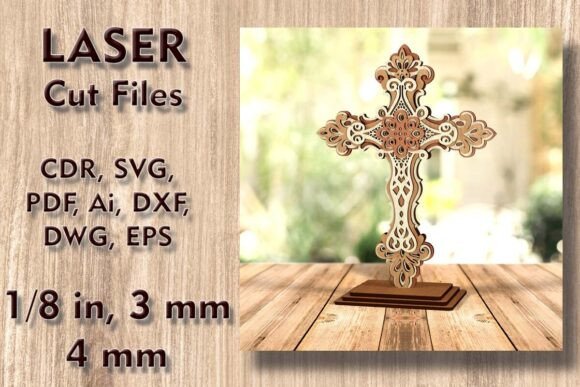 Download Cross Laser Cut Files Christian Decor - Cross laser cut files Collection