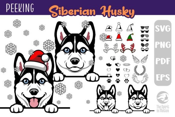 Download Siberian Husky SVG, Clipart &amp; Cutfiles - Premium Resources